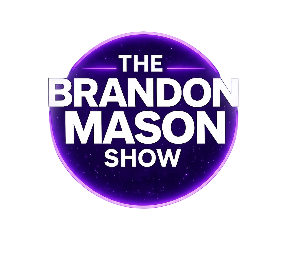 The Brandon Mason Show neon logo